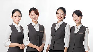 光影之間 多人酒店服務(wù)人員群像攝影的藝術(shù)與價(jià)值